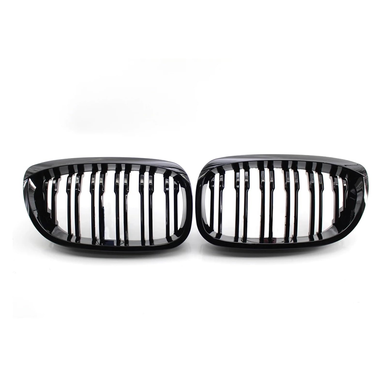 Auto Kühlergrill Für 3er E46 2-Türer 2DR 2002 2003 2004 2005 Auto-Frontnierengrill Racing Grills Glanzschwarzes Zubehör Autogitter Front Kühlergrille von URAGER