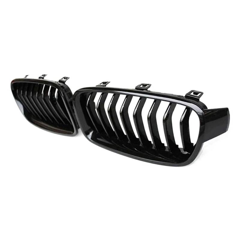 Auto Kühlergrill Für 3er F30 F31 F35 320i 325i 328i 2013–2019 Auto-Frontstoßstange Racing-Grill Glänzend Schwarze Gitter Nierengrills Front Kühlergrille von URAGER