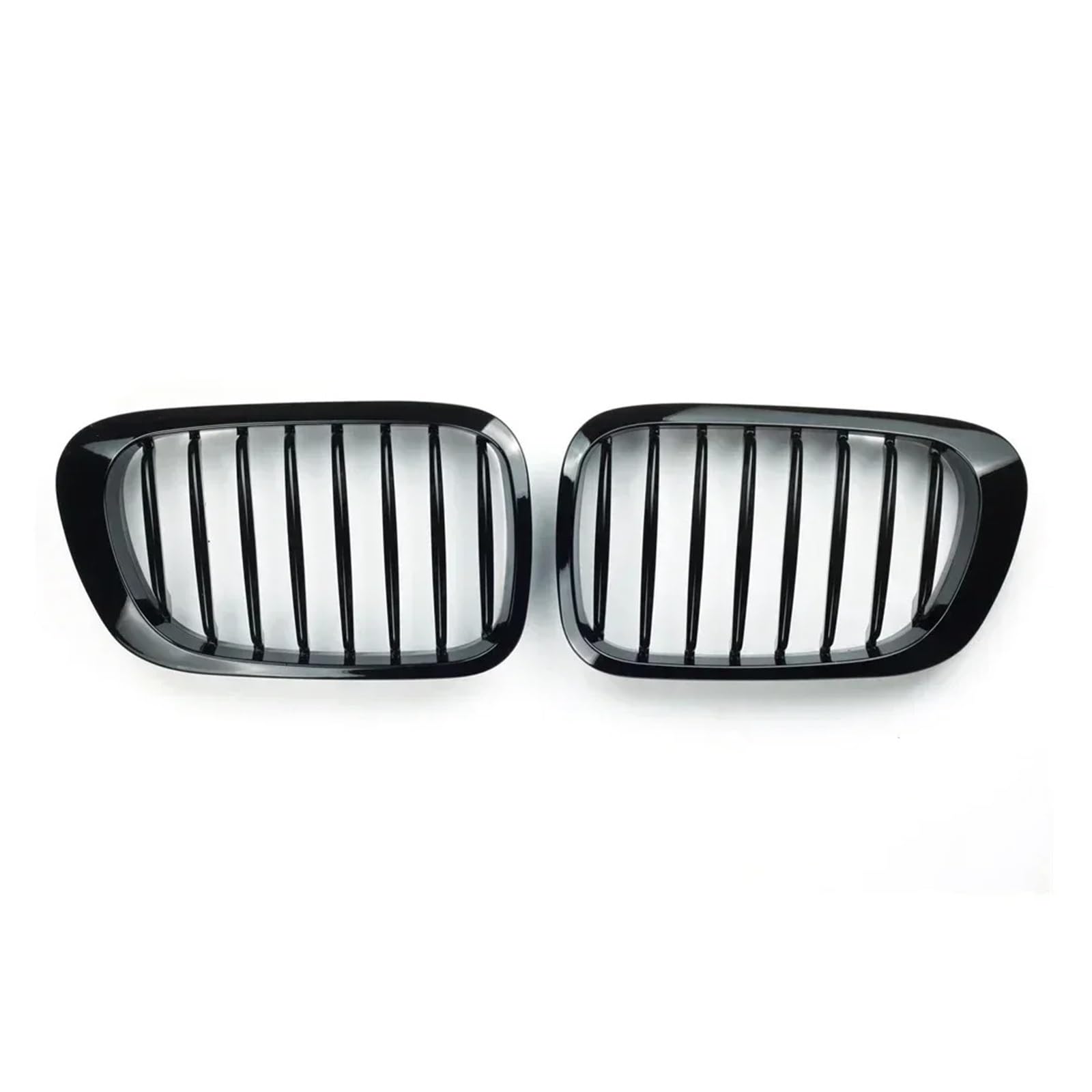 Auto Kühlergrill Für 3er Serie 1998 1999 2000 2001 E46 Für M3 323 I/is 325Ci 328 I/is/Ci 330Ci 2 Türen Gitter Glänzend Schwarz Frontstoßstange Nierengrill Front Kühlergrille von URAGER