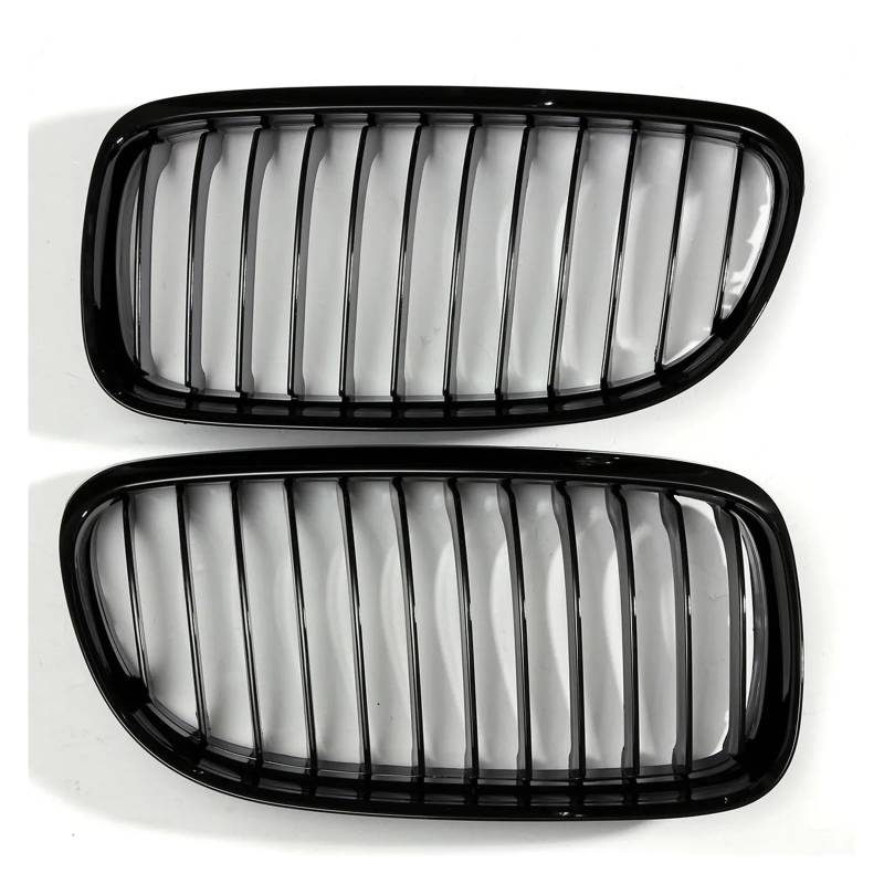 Auto Kühlergrill Für 3er-Serie E90 E91 Limousine 2009 2010 2011, Glänzendes Schwarzes Auto Vorne Niere Ersatzgrill Racing-Grill Haube Augenlider Front Kühlergrille von URAGER