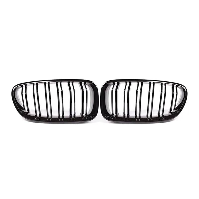 Auto Kühlergrill Für 5 Series F10 F11 F18 520d 530d 540i 2010-2017 Auto Glänzend Schwarz Nierengrill Dual Lamellen Racing Grill Ersatzteil Front Kühlergrille von URAGER