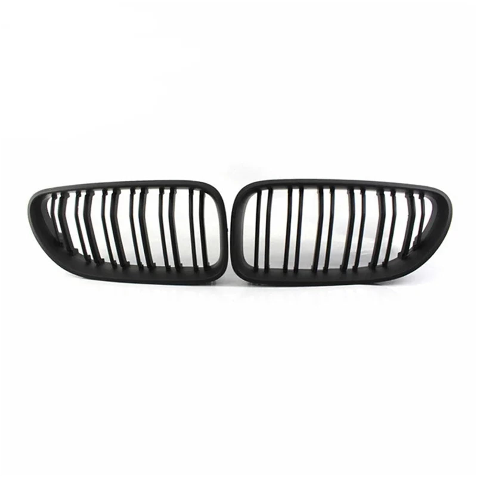 Auto Kühlergrill Für 6er F06 F12 F13 Für M6 2012 13 14 15 16 2017 Auto-Frontnierengrill Stoßstangengrill Racing Grills Doppellamellen Glänzend Schwarz Front Kühlergrille(Matt-schwarz) von URAGER