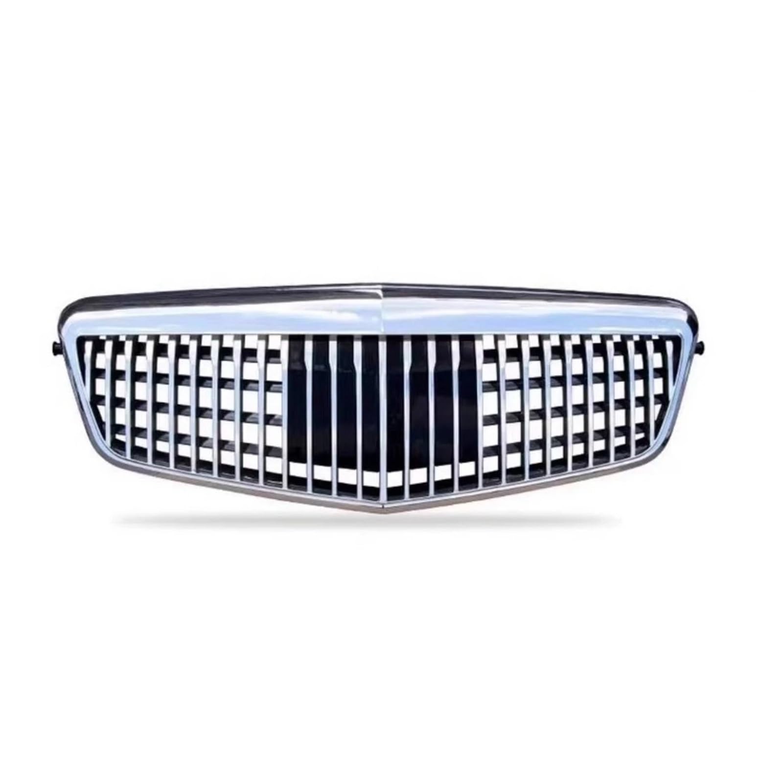 Auto Kühlergrill Für Benz Für E-Klasse W212 2009 2010 2011 2012 2013 Frontstoßstangengrill Front Kühlergrille(Silvery) von URAGER