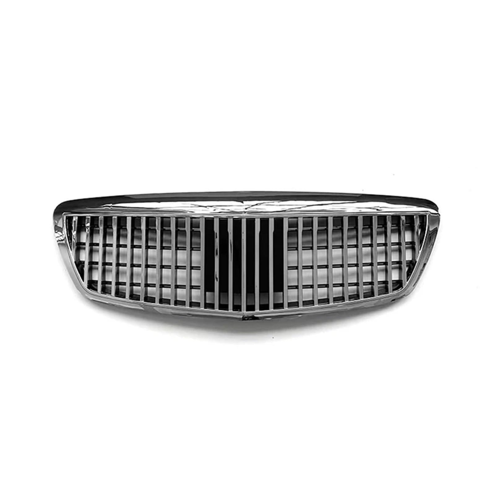 Auto Kühlergrill Für Benz W221 S-Klasse S320 S350 S400 S430 S450 S500 S600 2005 2006 2007 2008 Frontgrill Grills Facelift ABS Racing Grill Front Kühlergrille(Silber) von URAGER