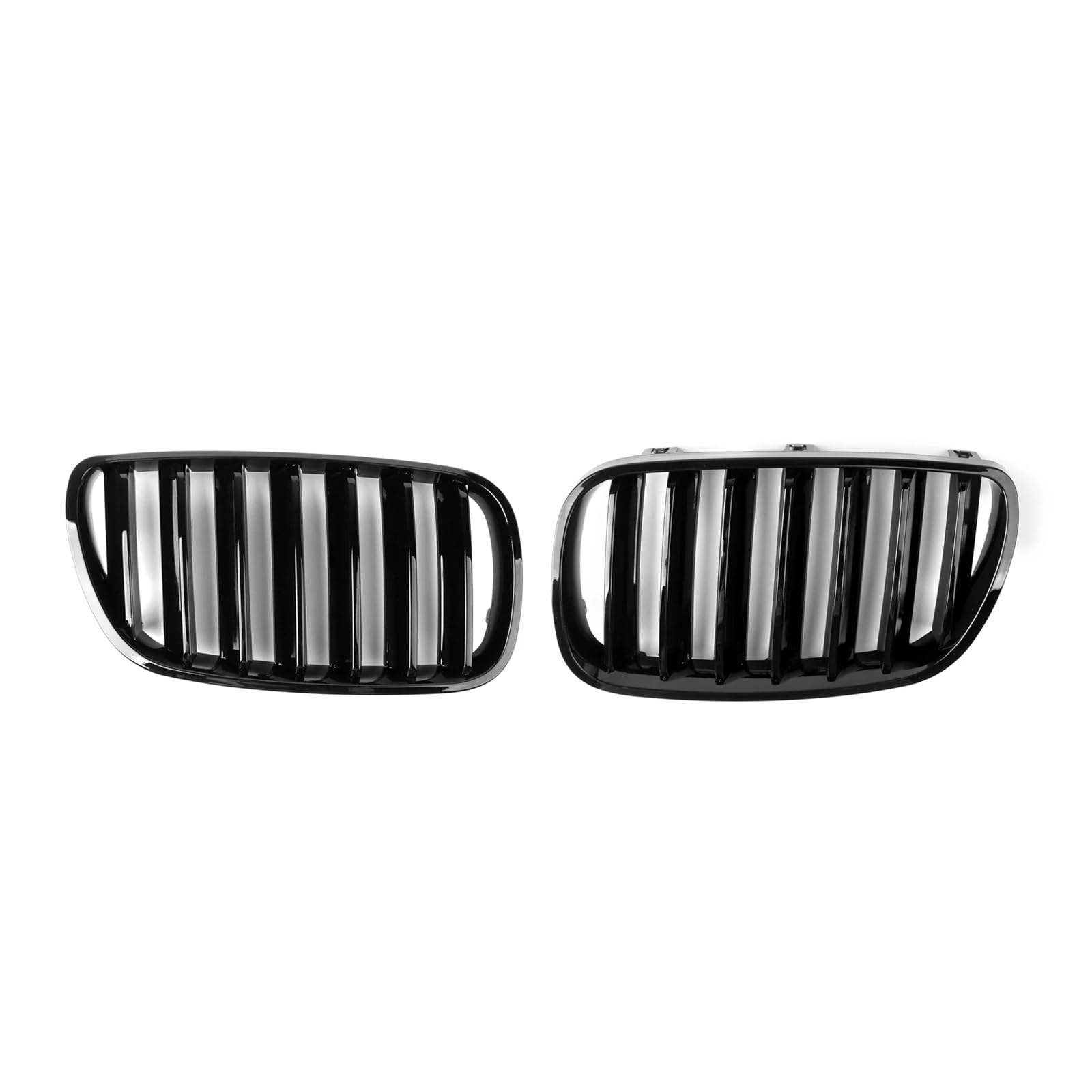 Auto Kühlergrill Für E83 Für X3 SUV 2007 2008 2009 2010 Autogrill ABS-Kunststoff 1 Paar Frontgrills Paar Frontstoßstangengrill Autozubehör Front Kühlergrille von URAGER