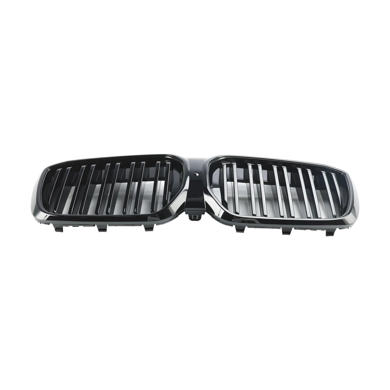 Auto Kühlergrill Für Für IX3 G08 Für LCI 2022 + Doppel Lamellen Glanz Schwarz Front Niere Grill Grille Front Kühlergrille von URAGER