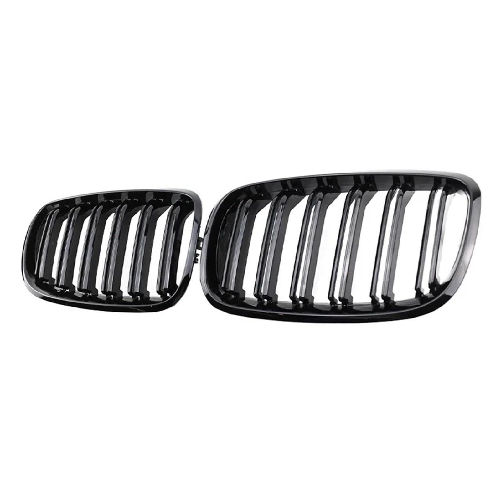 Auto Kühlergrill Für Für X5 Für X6 E70 E71 2008-12 2013 Auto Glänzende Grills Glänzend Schwarz Auto Stoßstange Nieren Grille Front Grill Doppel Lamellen Gitter Front Kühlergrille von URAGER