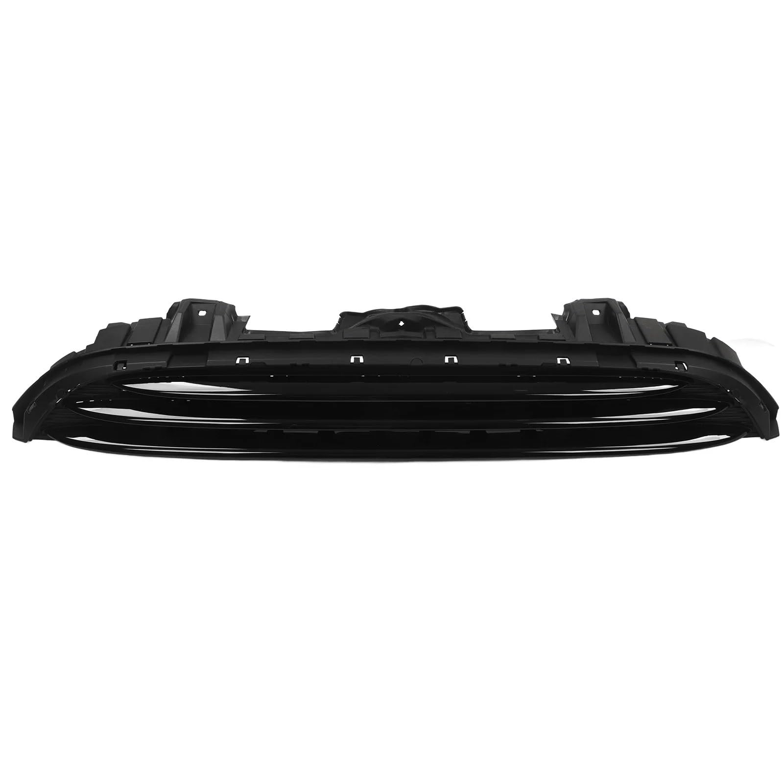 Auto Kühlergrill Für Mini F55 F56 F57 Für One Für Base 2014 2015 2016 2017 2018 2019 2020 2021 Schwarz Glänzender Frontstoßstangen-Obergrill 51137300586 Front Kühlergrille von URAGER