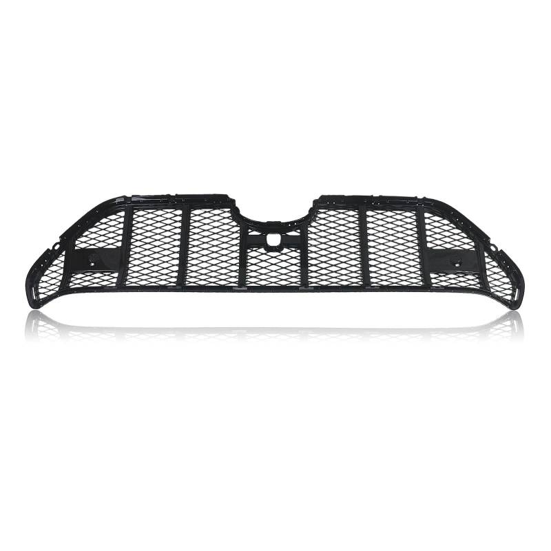 Auto Kühlergrill Für Toyota Für RAV4 2019 2020 2021 2022 Racing Grill Kühlergrill Waben Stil Silber/Schwarz Oberen Stoßfänger Ansaughaube Mesh Grid Front Kühlergrille(Schwarz) von URAGER