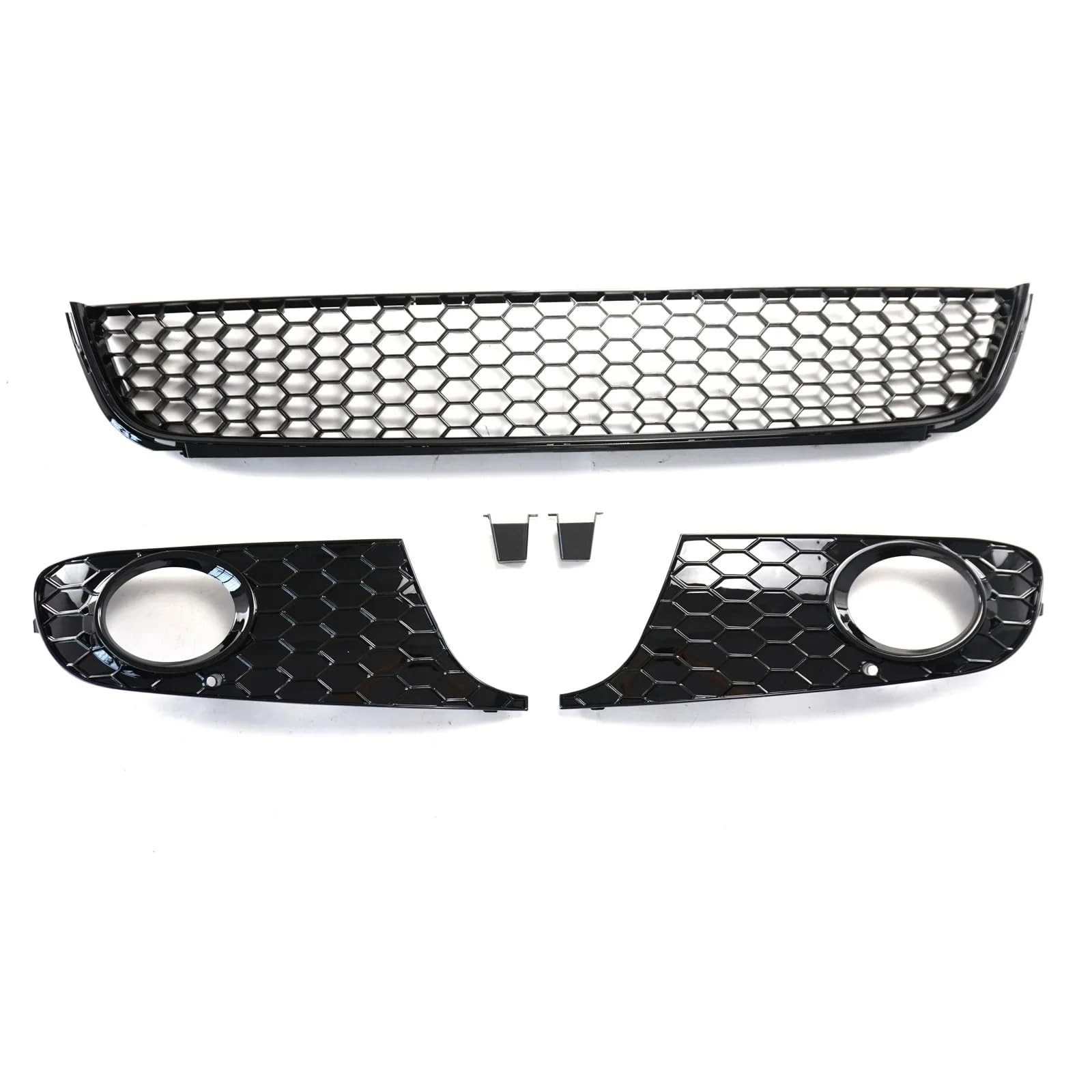 Auto Kühlergrill Für VW Für Golf 6 MK6 Standardmodelle 2009 2010 2011 2012 2013 Auto-Front-Unterstoßfänger-Gittergrill Und Nebelscheinwerfergrill Für GTI-Stil Front Kühlergrille von URAGER