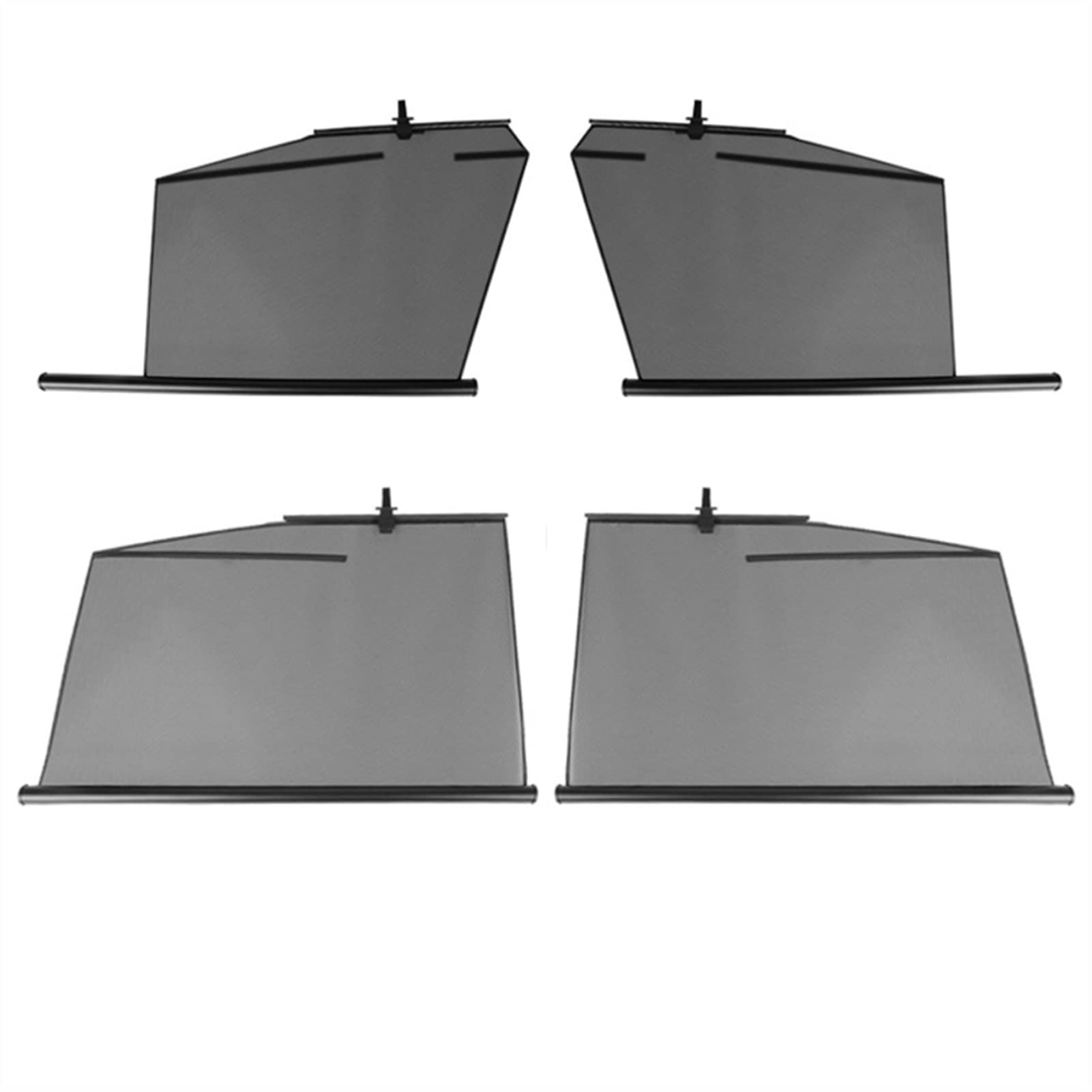 Autofenster Sonnenschutz Sonnenblende Auto Für Tesla Für Modell 3 Heben Auto Seite Fenster Sonnenschutz Vorhang Anti-UV Sonnenschutz Fenster Vorhang Visier(Whole Set 4PCS) von URAGER