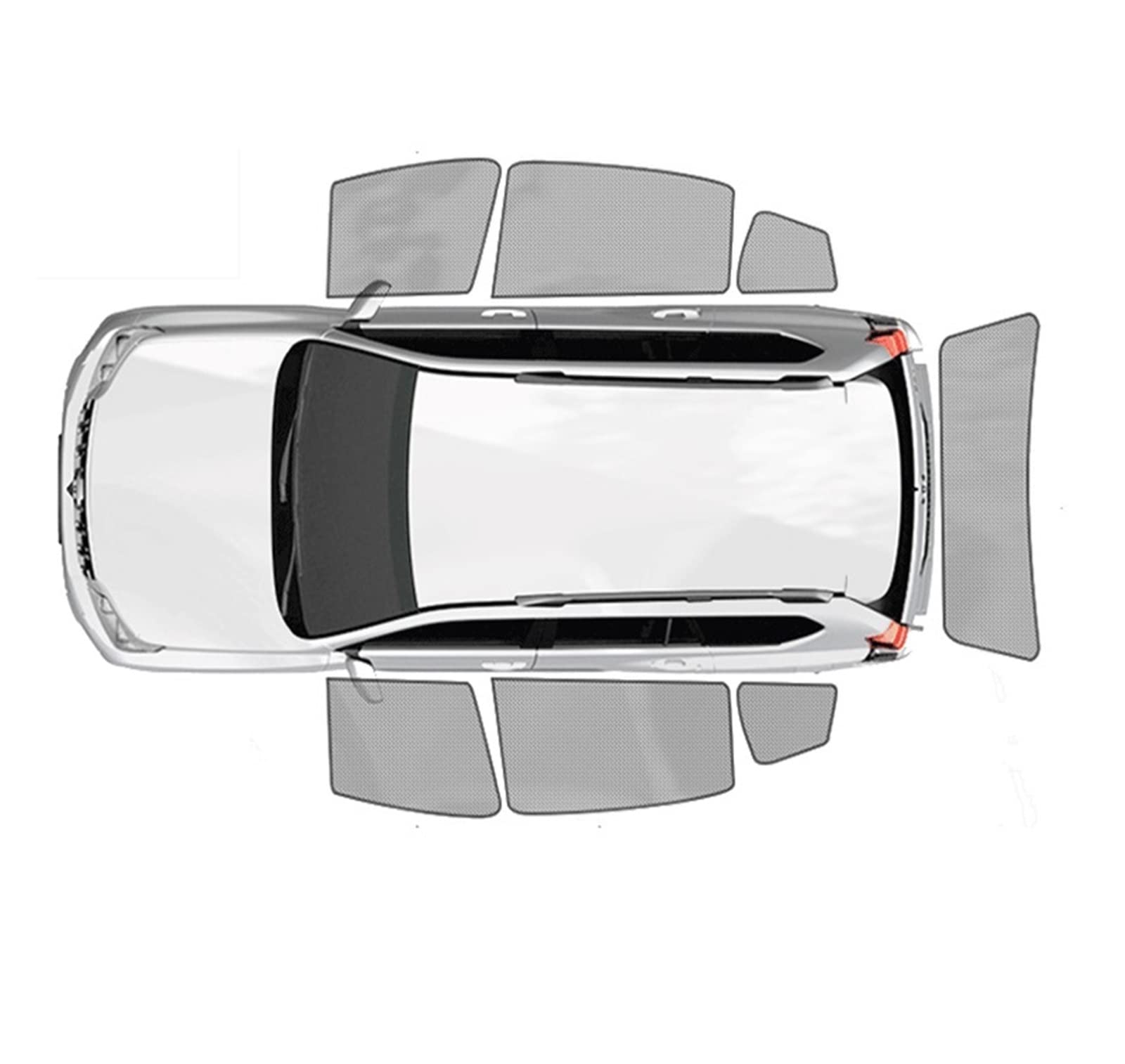 Autofenster Sonnenschutz Sonnenblende Auto Magnetischer Sonnenschutz Für Fenster Sonnenschutz Visier Vorhang Für A4 Für Allroad B8 Für Avant 2008–2011 2012 2013 2014 2015 2016(2PCS Front) von URAGER