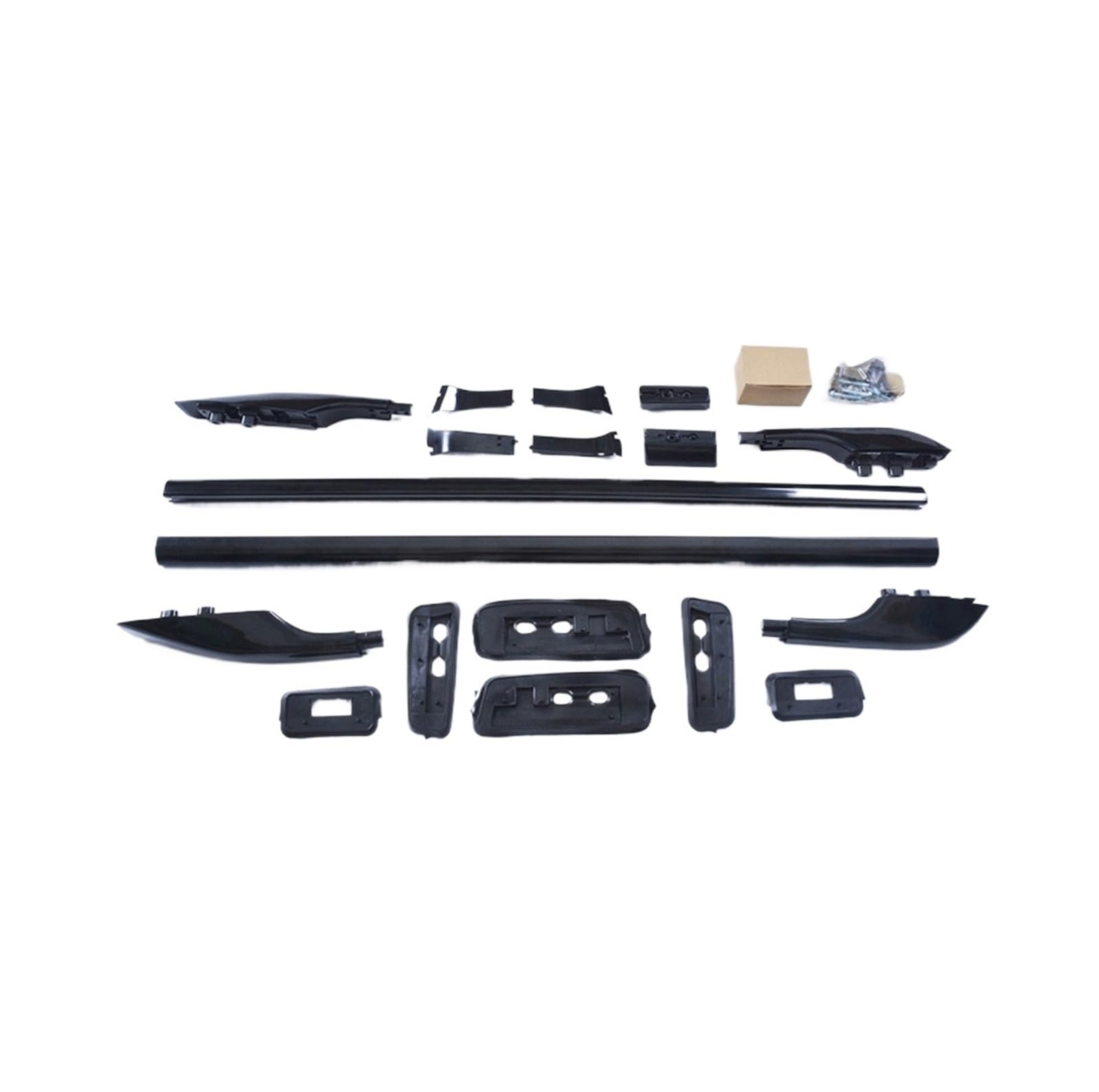 Dachgepäckträger Dachreling Für Toyota Für Land Für Cruiser 200 LC200 2008-2014 2015 2016 2017 2018 2019 2020 2021 Dach Gepäck Rack Kreuz Schiene Schiene Auto Dach Bars(Schwarz) von URAGER