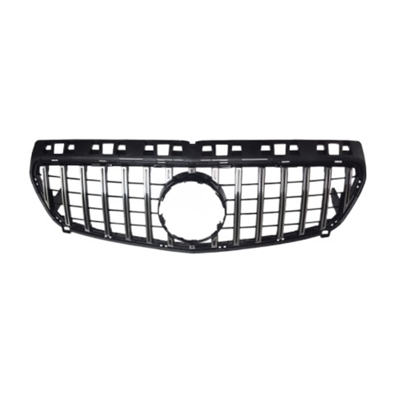 Front Kühlergrille Kühlergitter Für A-Klasse W176 2013 2014 2015 A45 GT Diamantgrill A45 A180 A200 A260 Frontstoßstange Frontgrill Nierengrill(Silber) von URAGER