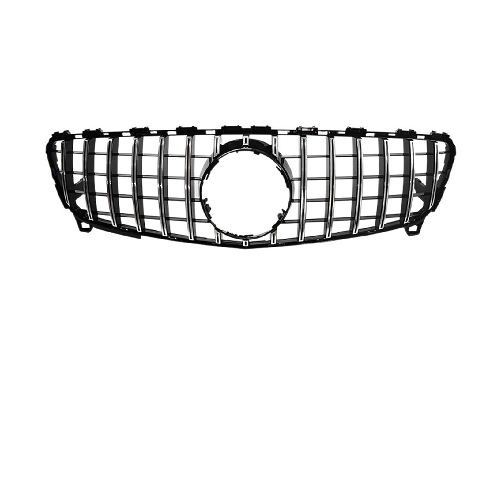 Front Kühlergrille Kühlergitter Für A-Klasse W176 A45 2016 2017 2018 Gt Diamond Für GTR Grill Kühlergrill A45 A180 A200 A260 Kühlergrill Frontgrill(Silber) von URAGER