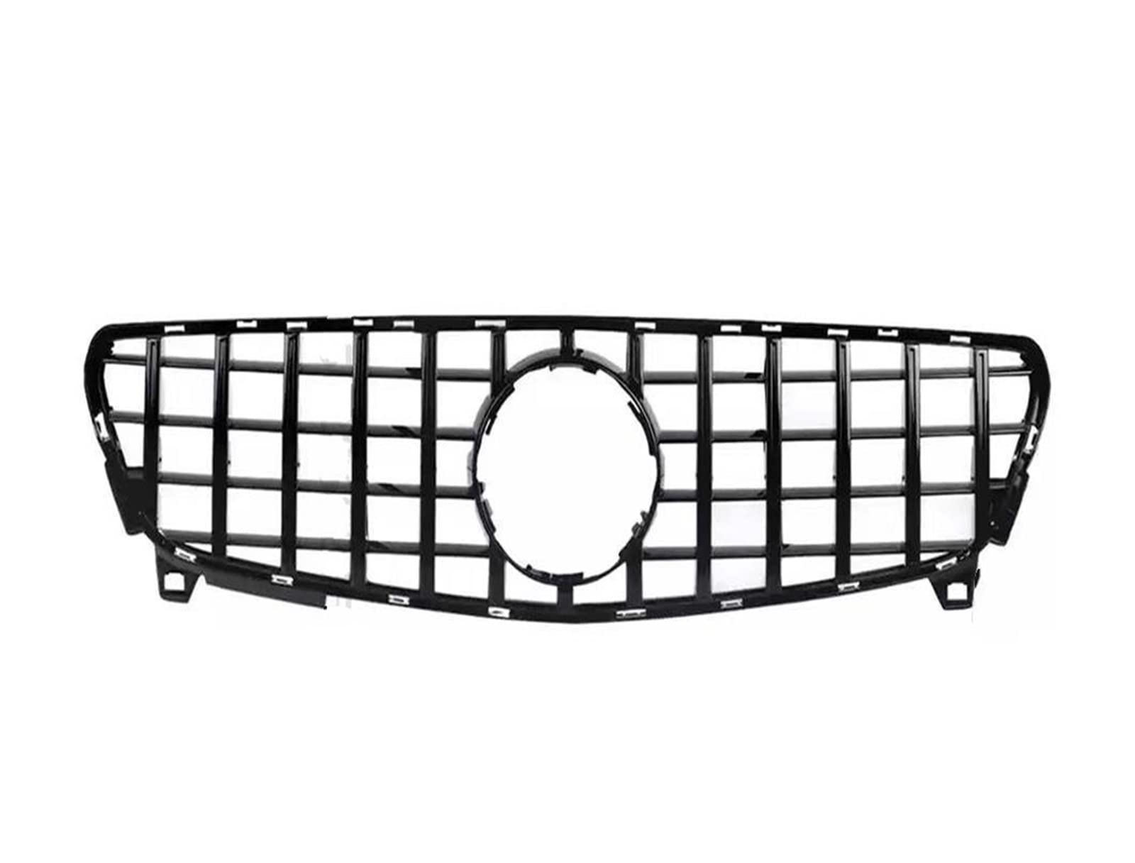 Front Kühlergrille Kühlergitter Für Benz A-Klasse A45 W176 2013 2013 2014 2015 2016 2017 2018 2019 A180 A200 A260 GT Diamant-Stil Frontgrill Racing Grill Mesh-Tuning(16-18 Black) von URAGER