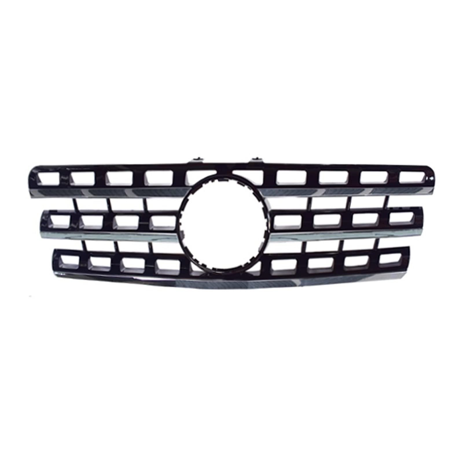 Front Kühlergrille Kühlergitter Für ML Klasse W164 2005-2011 2006 2007 2008 2009 2010 ML300 ML320 ML350 ML400 ML500 ML430 Front Stoßstange Grill Racing Grille(2009-11 Black) von URAGER