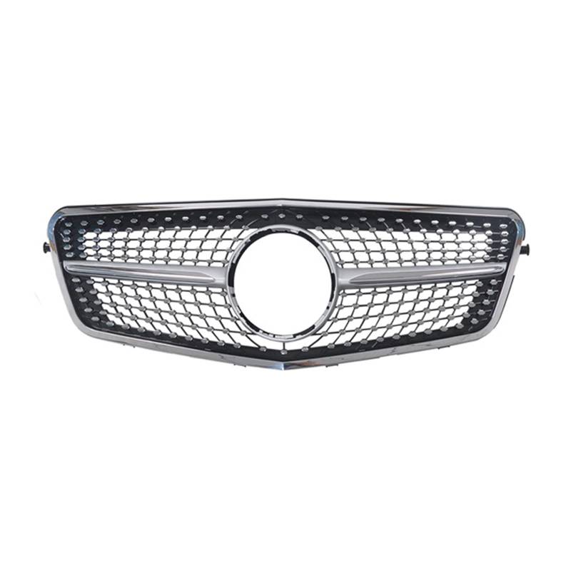 Front Kühlergrille Kühlergitter Kühlergrill Für E-Klasse W212 2009–2012 2010 2011 Diamantgrill E300L E400L E200 E350 Grill(Diamond Silver) von URAGER