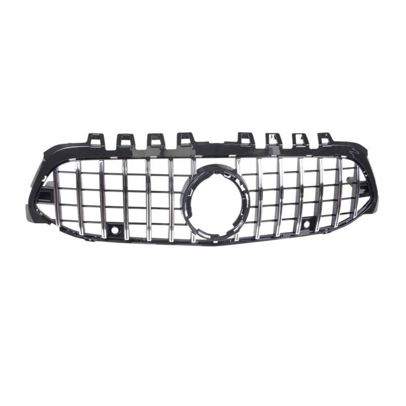 Front Kühlergrille Kühlergitter Kühlergrill Passend Für Die Neue A-Klasse W177 GT Für GTR-Kühlergrill Diamantgrill A180 A200 A260 A45 2018 2019 2020 2021 2022(Silver no Camera) von URAGER