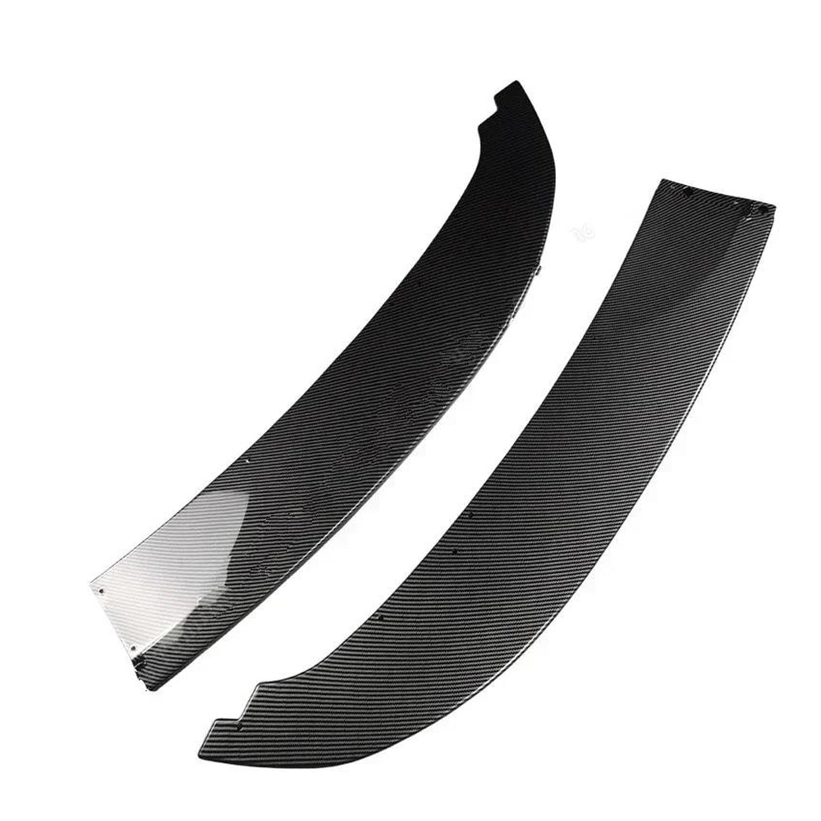 Frontstoßstange Spoiler Auto Frontspoiler 4Pcs Für 3 Serie E90 E91 Für LCI Sport 2009 2010 2011 2012 Tuning Auto Front Lip Splitter Diffusor Körper Kit Spoiler(Carbon Look Lip) von URAGER