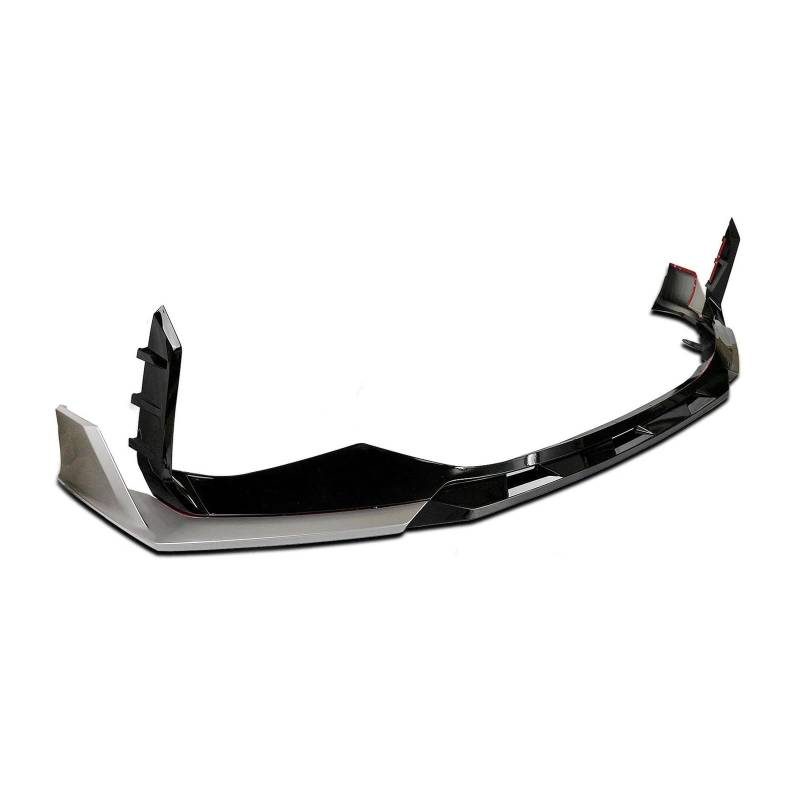 Frontstoßstange Spoiler Auto Frontspoiler Frontschürze Spoiler Lippe Für 3 Serie G20 G21 G28 2019-2021 320i 325li 330i M340i Sport Untere Splitter Blade Kit(Silber) von URAGER