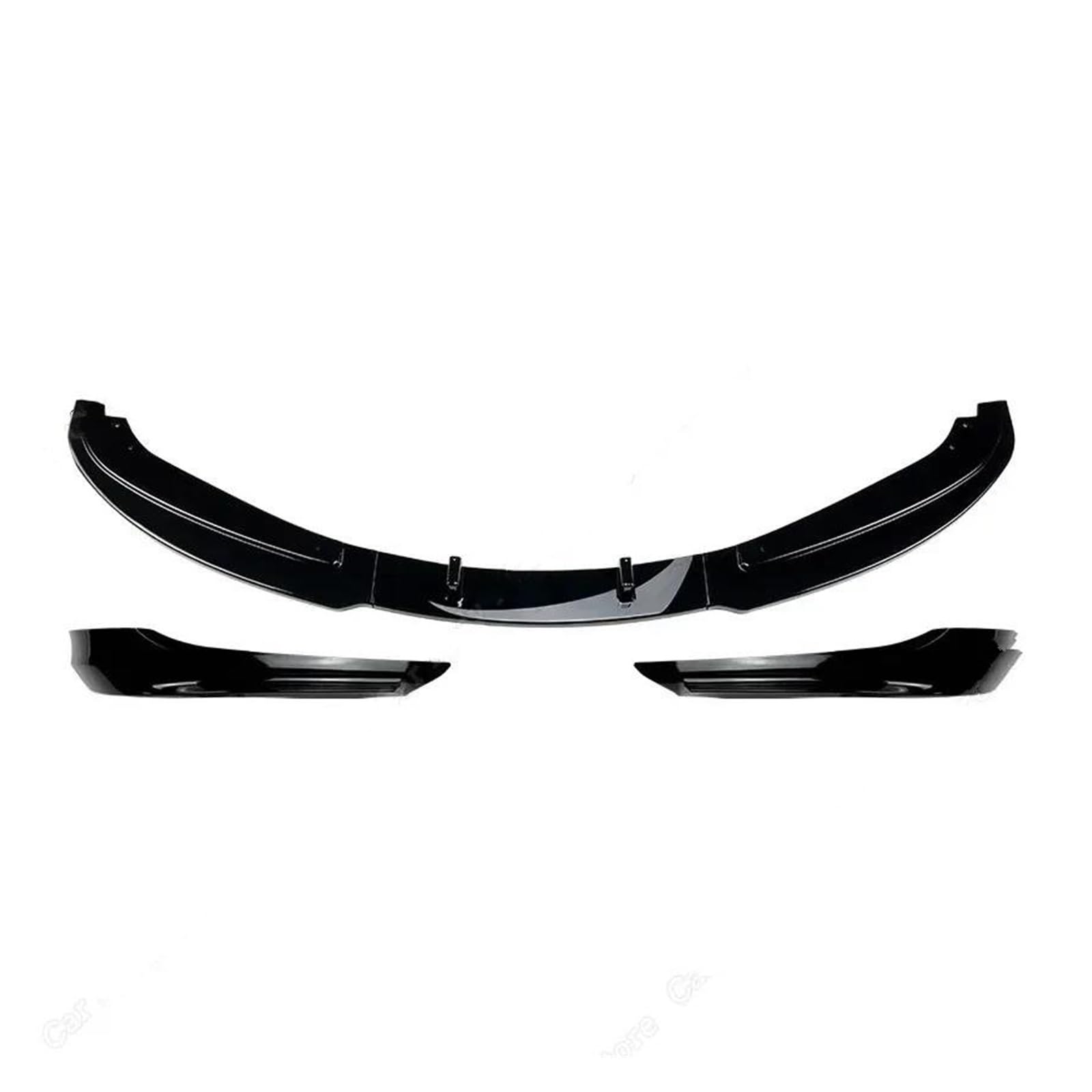 Frontstoßstange Spoiler Auto Frontspoiler Für 3 Serie E90 E91 320i 318i 320d Für LCI Auto Vorderen Stoßfänger Lip Diffusor Spoiler Splitter Tuning Körper Kit 2009 2010 2011 2012 ABS(Gloss Black) von URAGER