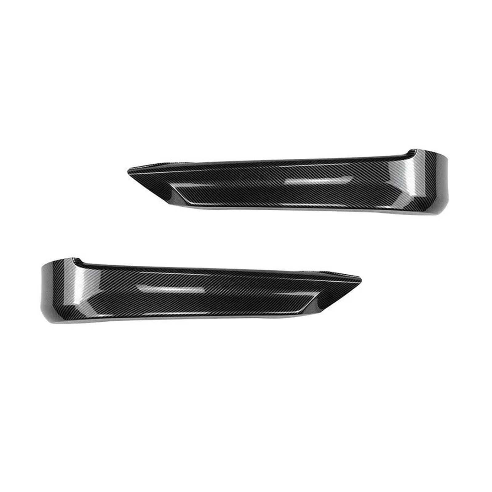 Frontstoßstange Spoiler Auto Frontspoiler Für 3 Serie E90 E91 320i 325i 330i 2005-2006 2007 2008 Frontschürze Lip Spoiler Diffusor Splitter Körper Kit Schürzen Abdeckung Schutz(Carbon Look Splitter) von URAGER