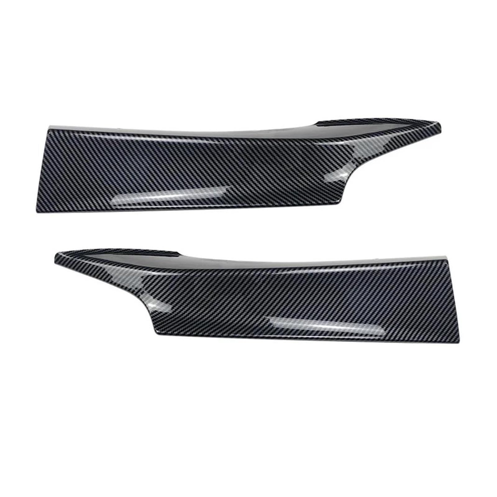 Frontstoßstange Spoiler Auto Frontspoiler Für F20 F21 1 Serie 120d 120i M135i Pack 2011-2014 2015 Für Pre-Lci Bodykit Frontschürze Lip Spoiler Splitter(Carbon Look) von URAGER