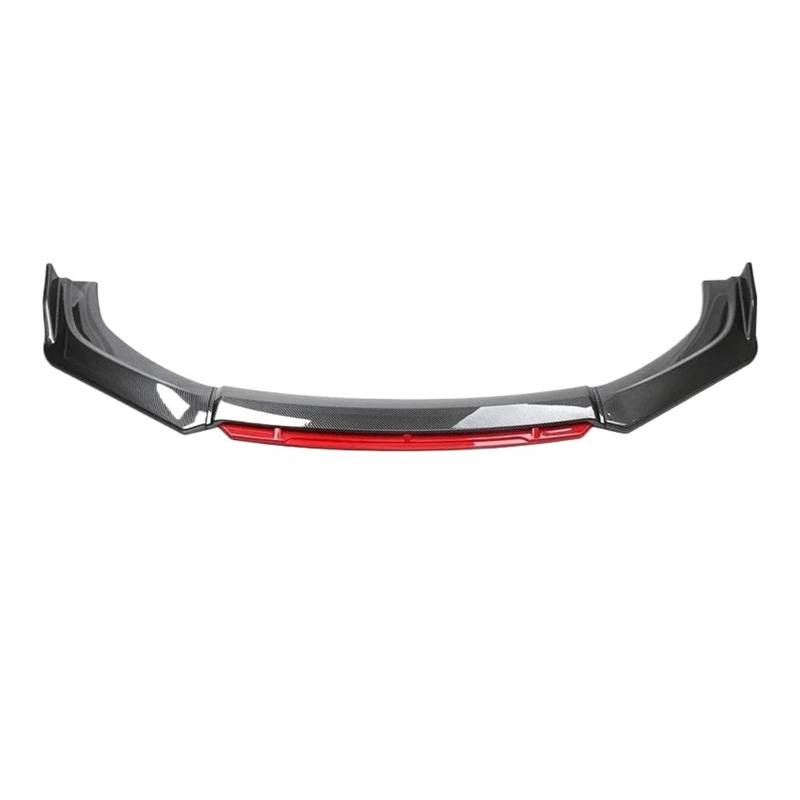 Frontstoßstange Spoiler Auto Frontspoiler Für Haval H6 Für GT Auto Front Stoßstange Splitter Lippe Kinn Diffusor Körper Kit Protector Schutz Zubehör Außen Teile Autos(Carbon Red) von URAGER