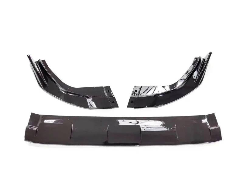 Frontstoßstange Spoiler Auto Frontspoiler Für Toyota Für RAV4 2019 2020 2021 2022 2023 Auto Vorderen Stoßfänger Spoiler Lip Unteren Körper Kit Splitter Kinn Klinge Platte Bord Trim(Glossy Black) von URAGER