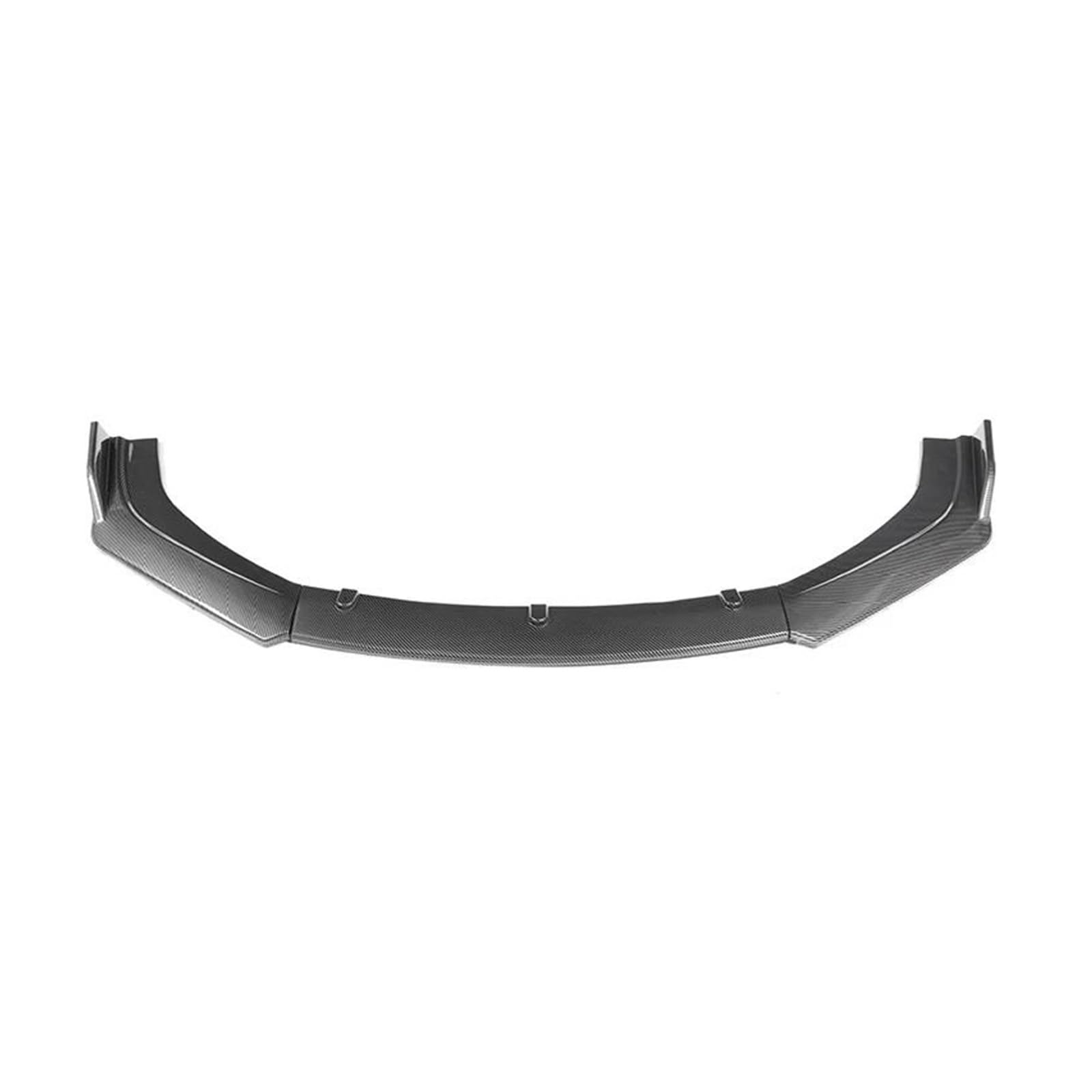 Frontstoßstange Spoiler Auto Frontspoiler Für Toyota Universal Front Bumper Spoiler Schutz Platte Lip Kit Carbon Oberfläche Trim Streifen Kinn Klinge(Carbon Fibre Look) von URAGER