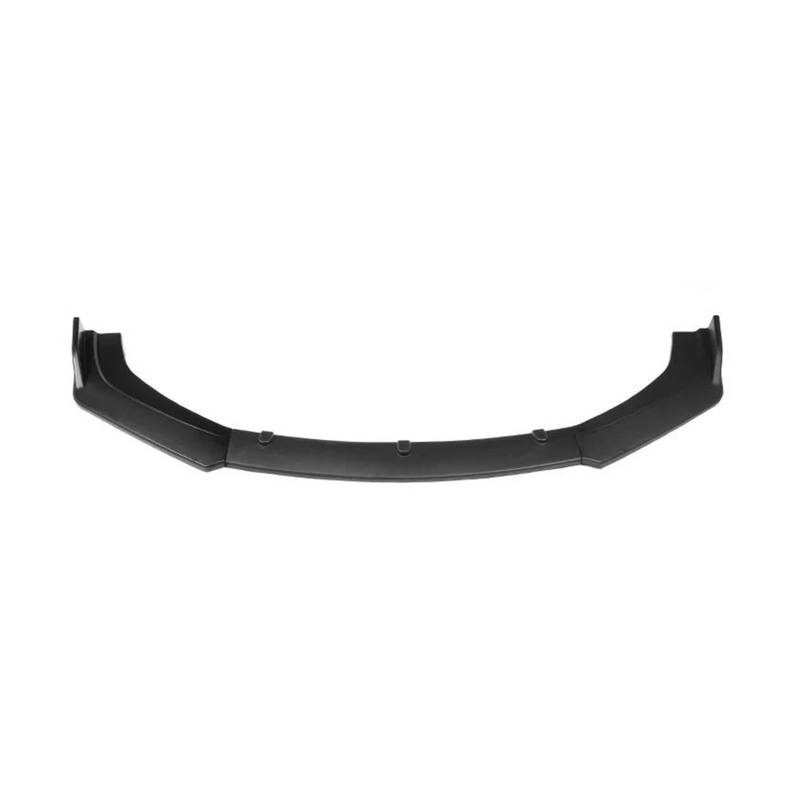 Frontstoßstange Spoiler Auto Frontspoiler Für Universal Front Bumper Spoiler Schutzplatte Lip Kit Carbon Oberfläche Trim Streifen Kinn Klinge(Matt-schwarz) von URAGER