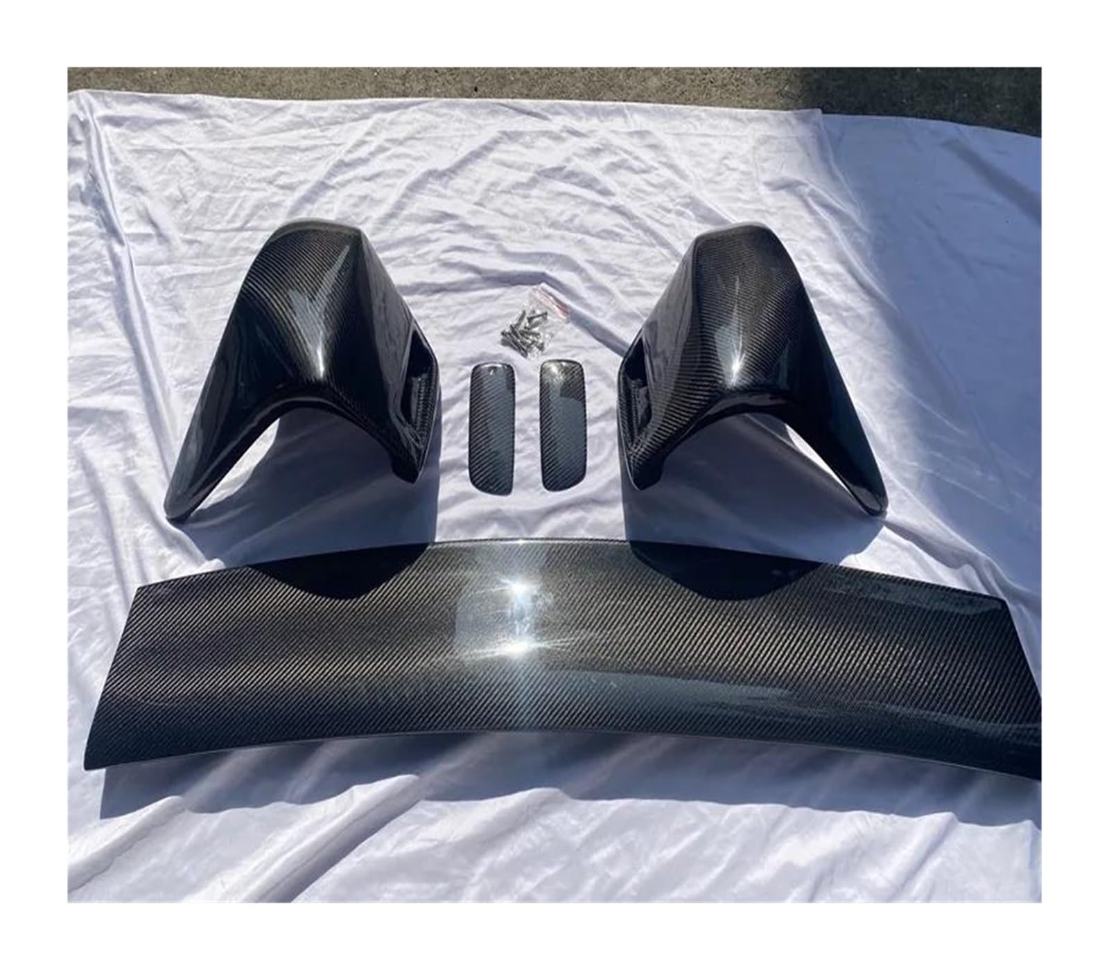 Für Toyota Für SUPRA A90 2019-2020 Carbon Fiber Hinten Dach Spoiler Flügel Stamm Lip Boot Abdeckung Auto Styling Spoiler Flügellippe Heckspoilerflügel(FRP bright black) von URAGER