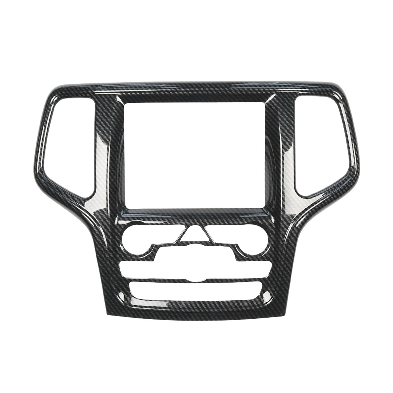 Innenausstattung Zubehör Interieur Für Jeep Für Grand Für Cherokee 2014 2015 2016 2017 2018 Carbon Korn Vorne Mitte Konsole Panel Abdeckung Trim von URAGER