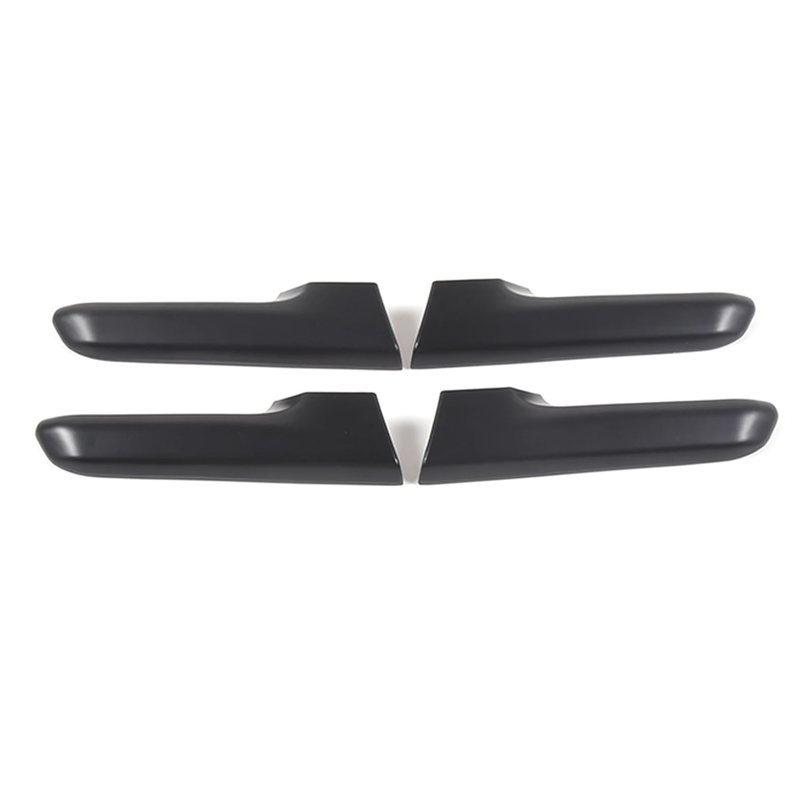 Interieur Dekor 4 Stücke Für Toyota Für Land Für Cruiser Für Prado FJ150 150 2010-2018 ABS Innentürgriff Rahmenabdeckung Trim Innenzubehör Auto Zubehör Innenraum(Matt-schwarz) von URAGER