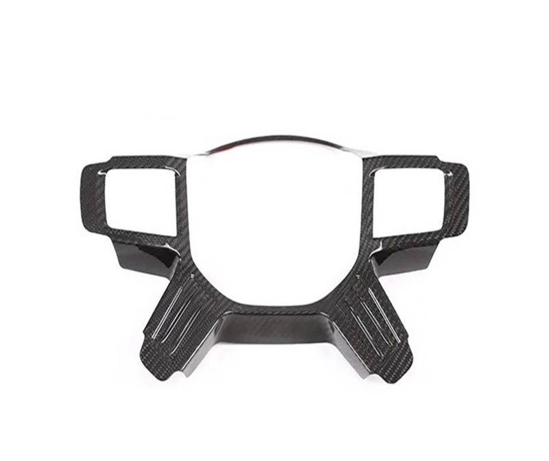 Interieur Dekor ABS Carbon Fiber Innen Auto Lenkrad Dekorative Aufkleber Für Land Für Rover Für Defender 90 110 2020 2021 2022 2023 2024 Auto Zubehör Innenraum(Real Carbon Fiber) von URAGER