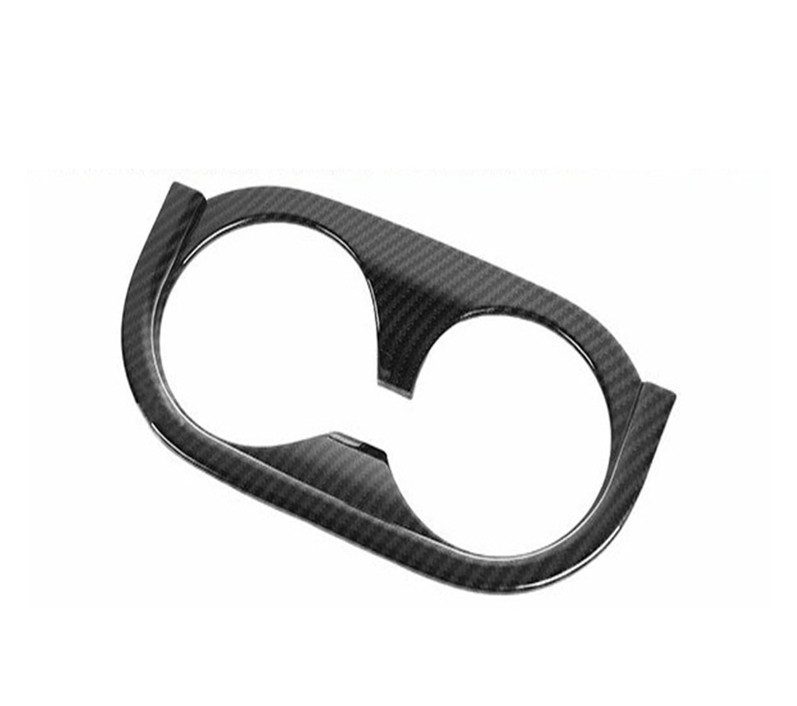 Interieur Dekor Auto Zubehör ABS Carbon Faser Korn Innen Dekoration Abdeckung Trim Aufkleber Für Jeep Für Wrangler JK 2007 2008 2009 2010 Auto Zubehör Innenraum(Rear Cup Holder) von URAGER