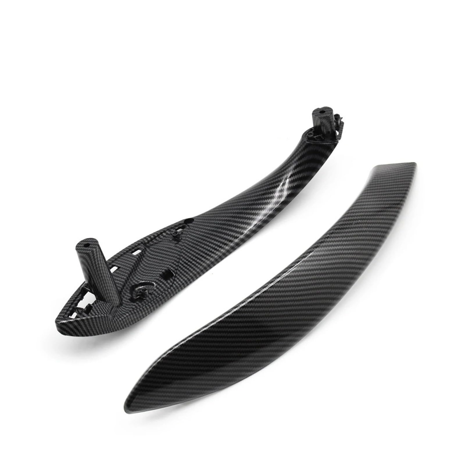 Interieur Dekor Für 3 4 Serie Für M3 Für M4 F30 F34 F36 F32 F33 F80 F82 F83 Carbon Fiber Innen Tür Innen Pull Griff Trim Abdeckung Auto Zubehör Innenraum(Front Left Set) von URAGER