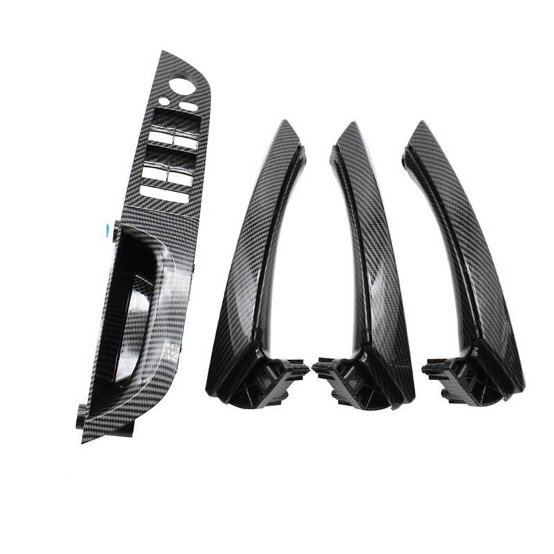 Interieur Dekor Für 3 Serie E90 E91 316 318 320 325 328 2004-2012 LHD Links Fahrer Carbon Fiber Innen Tür Pull Griff Armlehne Panel Vollen Satz Auto Zubehör Innenraum(35.5 High-end Set) von URAGER