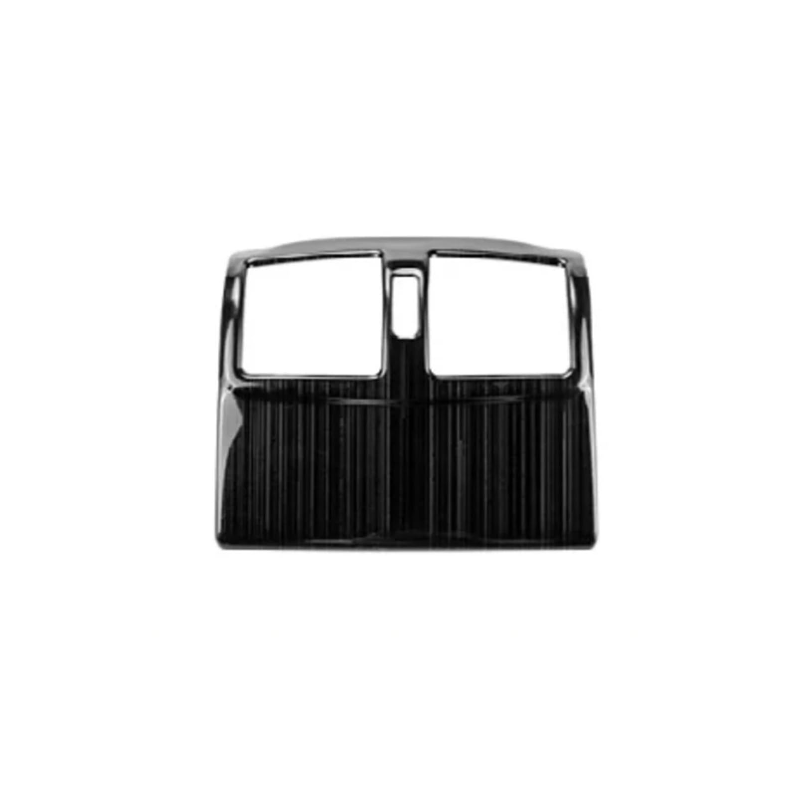 Interieur Dekor Für Benz E Klasse W212 2012 2013 2014 2015 Hinten Klimaanlage Outlet Vent Rahmen Abdeckung Carbon Textur Trim Innen Auto Zubehör Auto Zubehör Innenraum(A Black) von URAGER