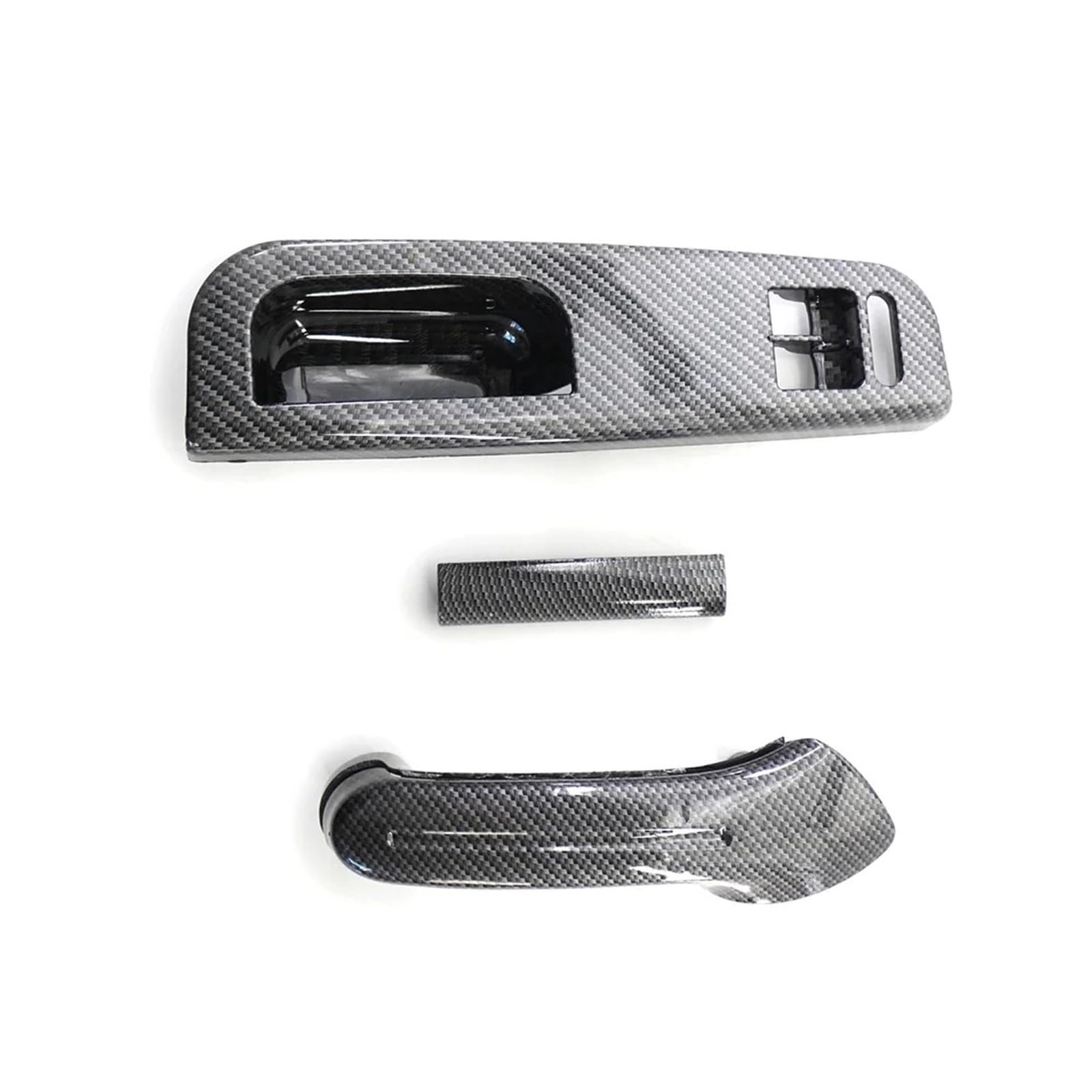 Interieur Dekor Für VW Für Bora Für Golf 4 MK4 Für Jetta 1999-2004 Auto LHD Tür Innen Panel Fenster Schalter Panel Carbon Faser Lünette Trim Tür Pull Griff Auto Zubehör Innenraum von URAGER