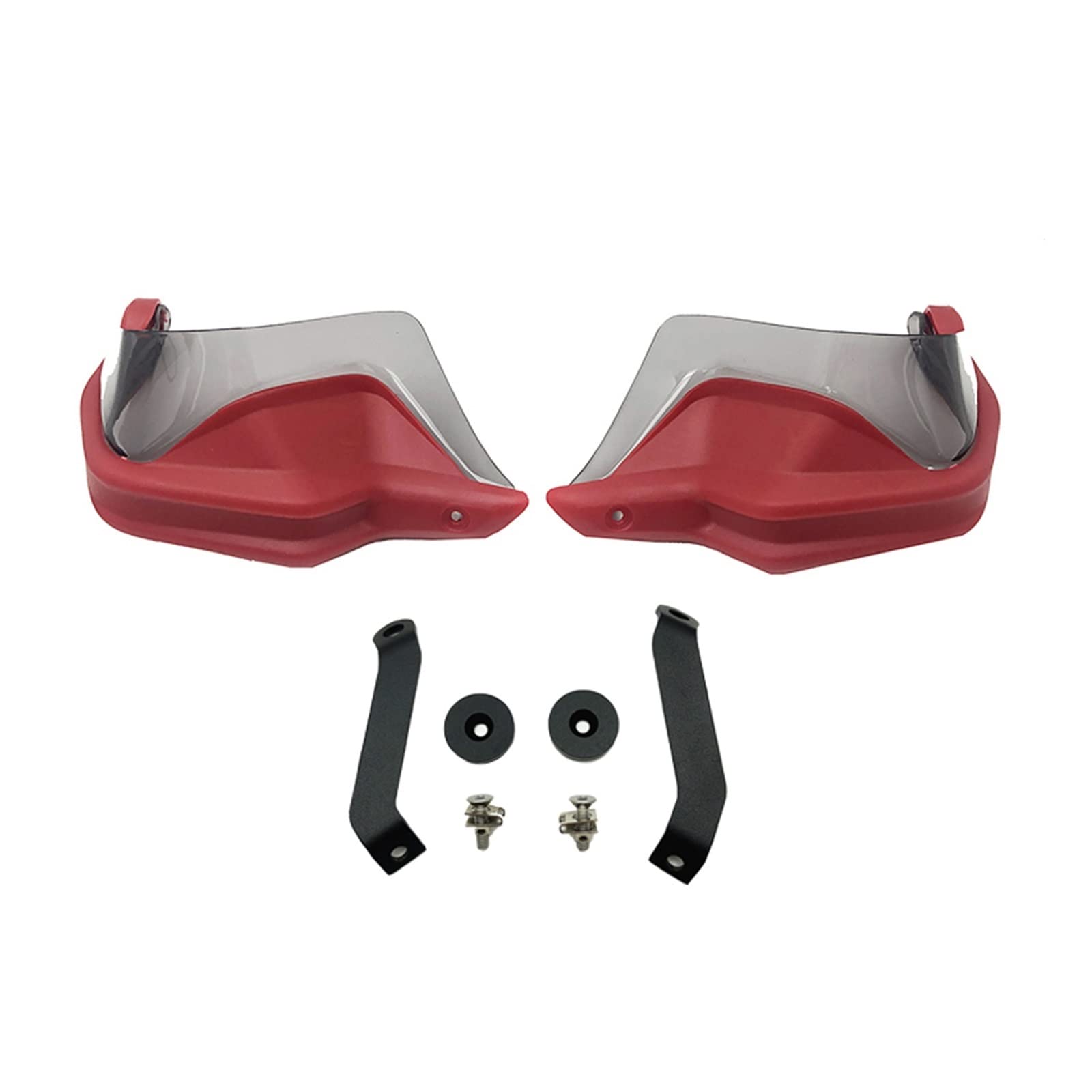 Lenker Handschützer Motorrad Handschutz 2021 Für NC750X DCT NC750S NC700X CTX700 2013-2022 ABS Motorrad Handprotektoren Schild Guards Windschutzscheibe Hand Wind Schutz(Red Grey Set) von URAGER