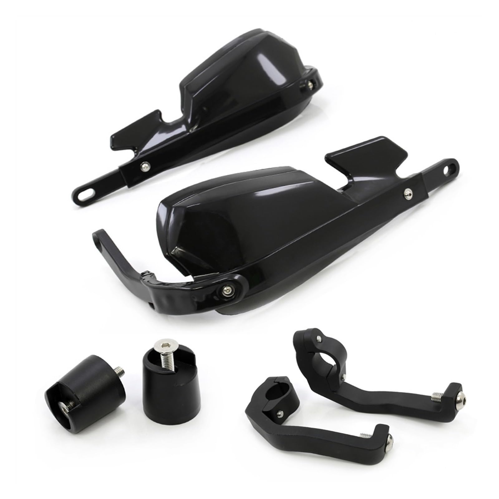 Lenker Handschützer Motorrad Handschutz Für CB500 Für CB500X 2019 2020 2021 2022 Handschutz Motorrad Handprotektoren Lenkerschützer(Schwarz) von URAGER