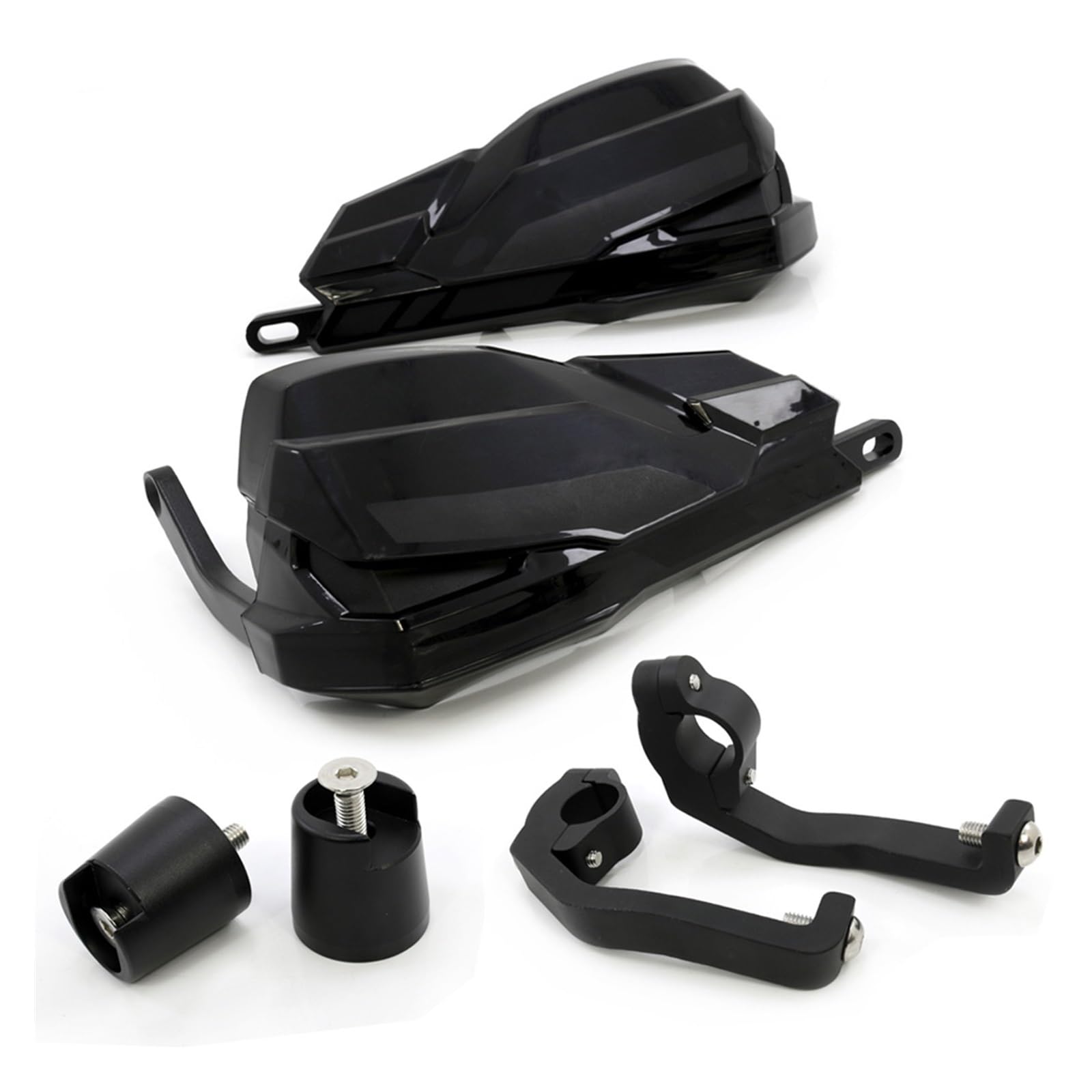 Lenker Handschützer Motorrad Handschutz Für CB500X Für CB 500X CB500F Für CB 500F 2019-2020 Motorrad Wind Schild Griff Hand Guards Motocross Handprotektoren(Schwarz) von URAGER