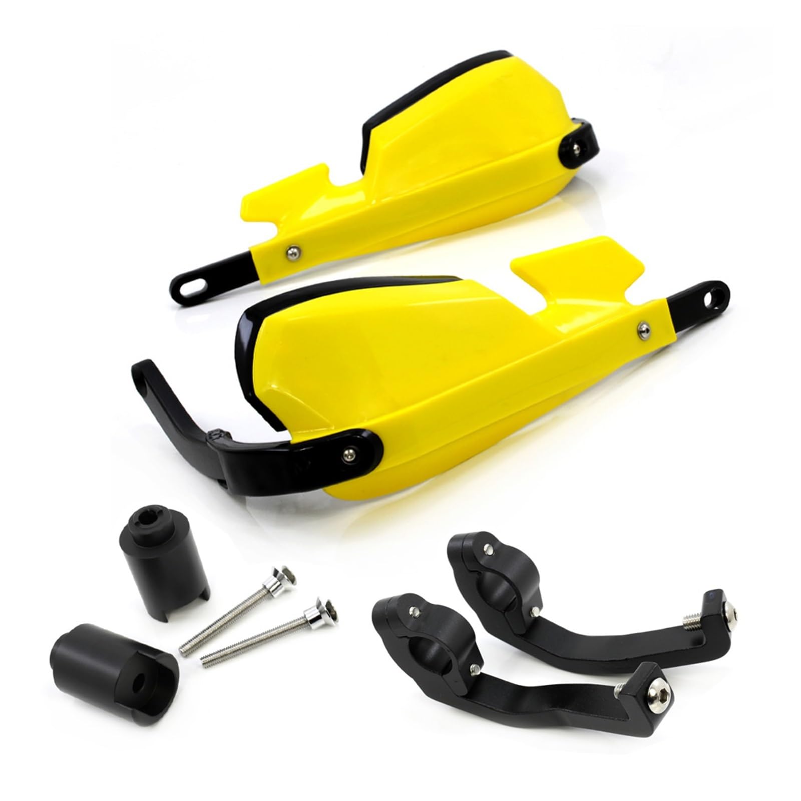 Lenker Handschützer Motorrad Handschutz Für NC700 Handschutz Motorrad Griff Wind Schild Handprotektoren Für NC700 X 2012 2013 2014 2015 2016 2017 NC750S NC750X 2018-2019(Gelb) von URAGER