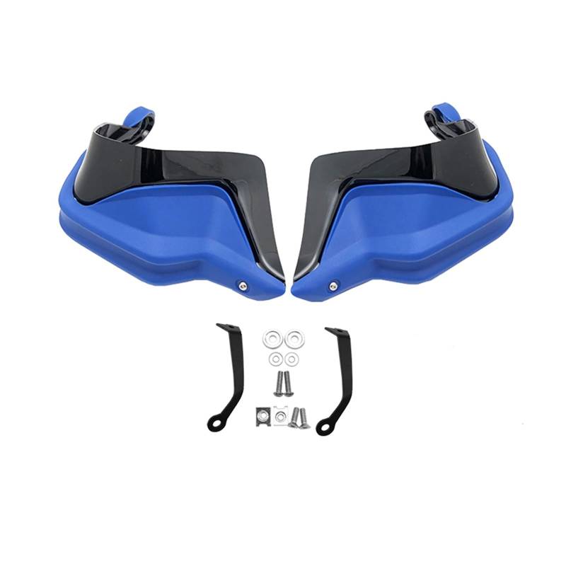 Lenker Handschützer Motorrad Handschutz Handschützer Schild Wachen Windschutzscheibe Hand Wind Schutz MT03 MT25 Für Für MT 03 25 MT-03 MT-25 2015-2023 2022 2021(Blue Black Set) von URAGER