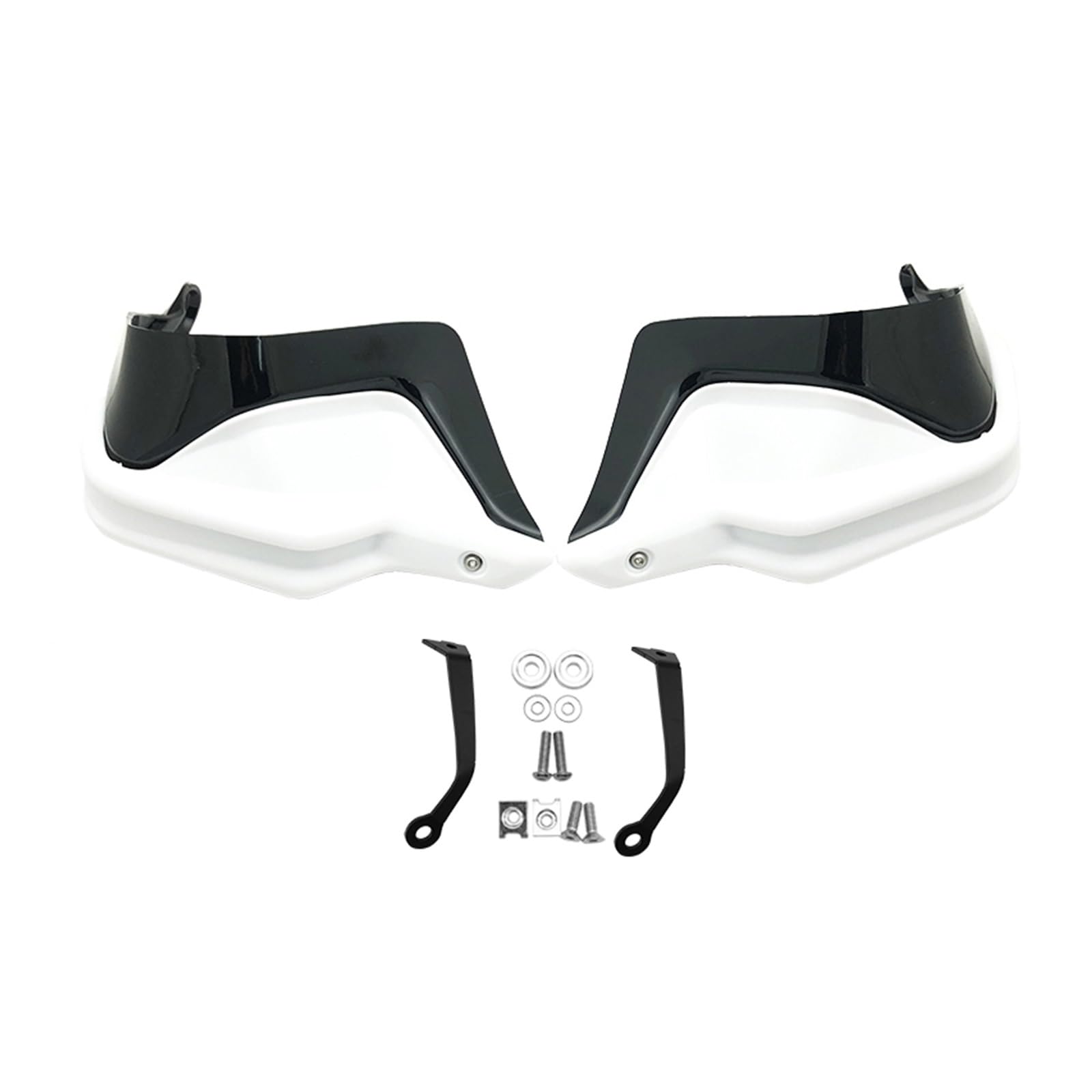 Lenker Handschützer Motorrad Handschutz Handschützer Schild Wachen Windschutzscheibe Hand Wind Schutz MT03 MT25 Für Für MT 03 25 MT-03 MT-25 2015-2023 2022 2021(White Black Set) von URAGER