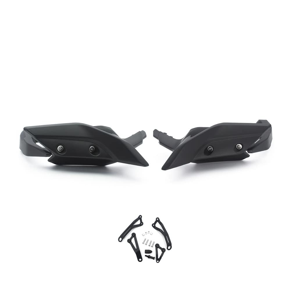 Lenker Handschützer Motorrad Handschutz Motorrad Handprotektoren Windabweiser Hand Knuckle Guards Für Für FJ-09 Für MT-09 Für Tracer 900 2015 2016 2017 Kunststoff(Schwarz) von URAGER