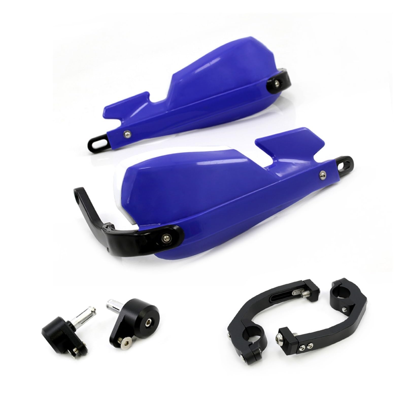 Lenker Handschützer Motorrad Handschutz Motorrad Wind Schild Griff Hand Guards Motocross Handprotektoren Für Afrika Für Twin Für CRF1000L Für DTC(Blau) von URAGER