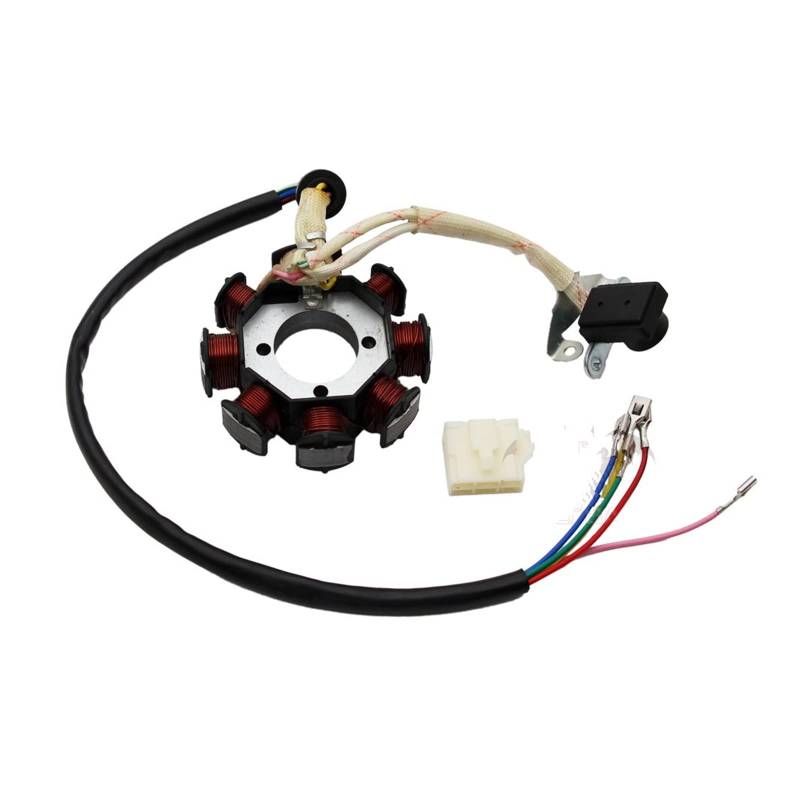 Motorrad Gleichrichter Lichtmaschine Stator 8 Spulen Für 125 Cc 150 Cc 200 Cc 250 Cc 300 Cc ATV Quad Pro Pit Dirt Bike Taotao Stator Magnetplatte von URAGER